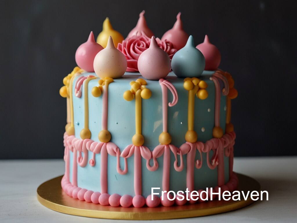 Whimsical Birthday Cake